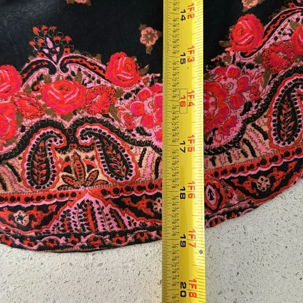 NWOT Free People Silas Cowlneck Top Drapey Relaxed Fit Exposed Back XS Viscose